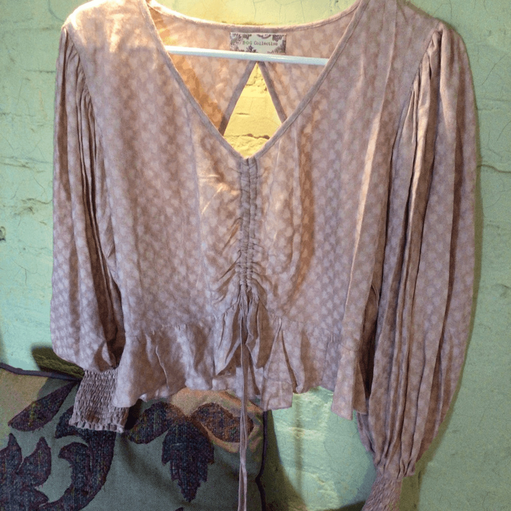 NEW! Band of the Free Gypsy Boho Gypsy Blouse